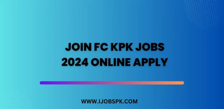 Join FC KPK Jobs 2024 Online Apply